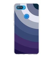 Xiaomi Mi 8 Lite Uyumlu Kapak Renk Cümbüşü Tasarımlı Şeffaf Silikon Kılıf
