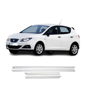 Seat İbiza Krom Yan Kapı Çıtası 2009-2016 Arası Paslanmaz Çelik
