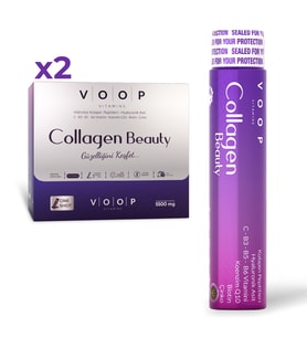 Collagen Beauty Yüksek Biyoaktif Hidrolize Kolajen %100 Saf Ve Doğal - 30 Tüp