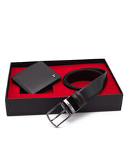 Pierre Cardin Çift Yönlü Deri Kemer & Cüzdan İkili Set PCCİFT01SK-2060A55