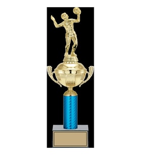 ODAK KUPA - Figürlü Kupalar - Voleybol Kadın Figürlü Kupalar FG-052 B - 40 cm