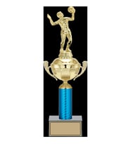 ODAK KUPA - Figürlü Kupalar - Voleybol Kadın Figürlü Kupalar FG-052 B - 40 cm