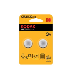 KODAK LİTYUM 2CR2032 PARA PİL 2Lİ KART
