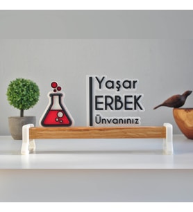 Ofis İsimliği 2 , Masa isimliği, İsimlik , Meslek İsimliği (Model 14)