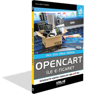 OPENCART EĞİTİM KİTABI (Siyah - Beyaz)