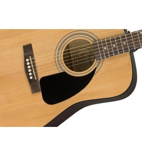 Fender 0971210721 FA-115 Dreadnought Akustik Gitar Natural (Başlangıç) Ceviz Klavye, Ladin Kapak, Güçlü ve Dengeli Akustik Rezonans