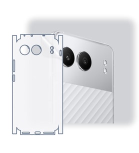 SChitec OnePlus Nord 4 Uyumlu Fullbody Arka Kaplama Hidrojel Koruyucu Film