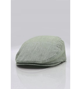 Erkek Yeşil Kasket Cotton Irish Flat Cap Şapka