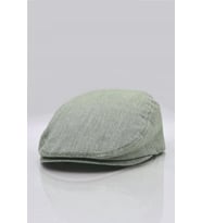 Erkek Yeşil Kasket Cotton Irish Flat Cap Şapka