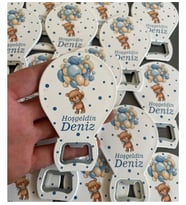 Kişileştirilir Açacak Balon Magnet Baby Shower 20 ad