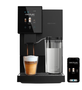 Cremmaet Compactccino Tam Otomatik Kahve Makinesi 30 İçecek, Wi-Fi, Süt Hazneli