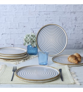 Keramika Ocean Breeze Stackable Servis Tabağı 27 Cm 6 Adet 21733