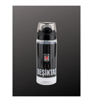 Me Çanta Beşiktaş İnce Çubuk Desenli 500 Ml Plastik Matara - 25371