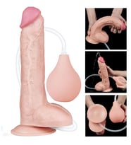 Squirt Extreme 25 Cm Sıvı Atabilen Dildo