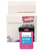 HP 653XL-3YM74A  Muadil Renkli Kartuşu