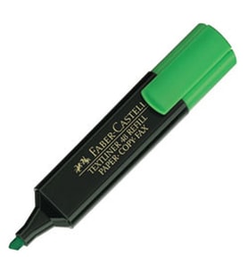 Faber-Castell Fosforlu Kalem Yeşil