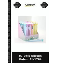 Özel Üretim Kursun Kirtasiye Yazici 07 Uclu Kurşun Kalem Alk1764