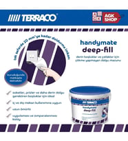 Terraco Handymate Derin Boşluk Ve Çatlak Tamir Dolgu Macunu - 1 Lt