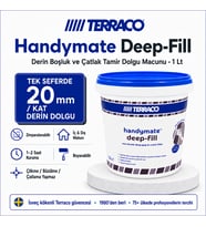 Terraco Handymate Derin Boşluk Ve Çatlak Tamir Dolgu Macunu - 1 Lt