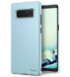 Ringke Slim Galaxy Note 8 ile Uyumlu KIlıf Sky Blue
