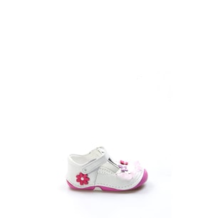 FAST STEP Hakiki Deri Bebek Casual Ayakkabı 891BA505 (Beyaz)