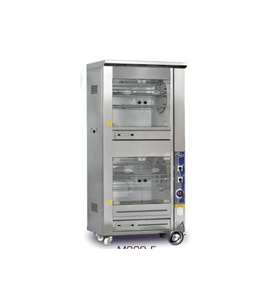 Pimak Doğalgazlı Çift Katlı Tamburlu Piliç Makinesi 5+5 Şiş 20 + 20 Piliç