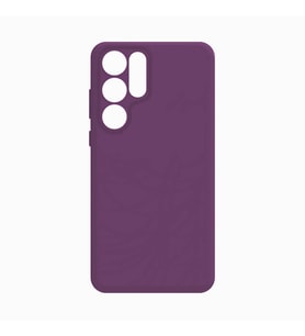 Galaxy S24 Ultra Kılıf Zore Biye Silikon Kılıf (Mor)