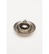 GAZİANTEP BAKIR EL YAPIMI KAHVE YANI SUNUMLUK MİNİ LOKUMLUK 2'Lİ SET (5,5cm*6cm 0,8mm kalınlık)