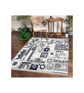 Dijidekor Halı Gri K0450 Yıkanabilir Saçaklı İnce Yolluk Kilim Salon Halısı Modelleri