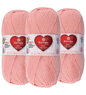 Kartopu Baby Love & Care K258 3 Adet