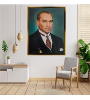 ÇERÇEVELİ ATATÜRK TABLO S302