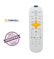 (ORJİNAL) TURKCELL TV+ PLUS KLAVYESİZ R TUŞLU ORJINAL RM-L356 KUMANDA