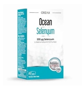 Ocean Selenyum Takviye Edici Gıda 200 Mcg 60 Tablet