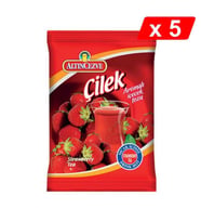 Altıncezve Çilek Aromalı İçecek Tozu 250 Gr - 5Lİ PAKET