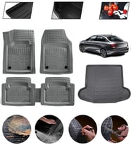 Fiat Egea Uyumlu Paspas Araca Özel Bagaj Havuzu MBS Gri