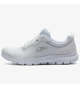 Skechers Flex Appeal 4.0 Brilliant View Memory Foam Womens Walking Shoes Black Hafızalı Taban Kadın Yürüyüş Ayakkabısı Beyaz