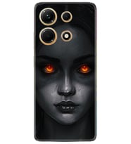 Infınix Note 30 Kılıf Resimli Desenli Silikon Platinium Series Dark Woman 1887