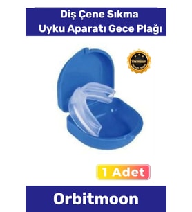 Premium Özel Seri Gece Plağı Çene Diş Sıkma Gıcırdatma Önleyici Koruyucu Diş Aparatı