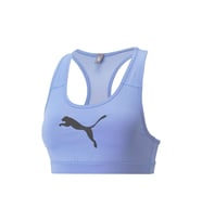 Puma 520304-65 Mid Impact 4Keeps Bra Kadın Mavi Sporcu Sütyeni