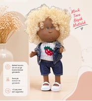 Mia Bebek-Hediyelik- 24 cm - Şık kostümlü- +3 yaş üzeri