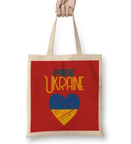 Free Ukraine Bez Çanta Uzun Saplı