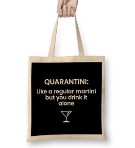 Quarantini Definition Bez Çanta Uzun Saplı