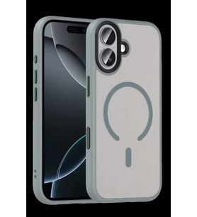 iPhone 17 Megane Magsafe Kapak - Titan Gri