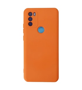 General Mobile Gm 21 Plus Kılıf Nano İçi Kadife Silikon - Turuncu