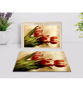 BK Home Yağlıboya Tasarımlı 1000 Parça Profesyonel Puzzle-17