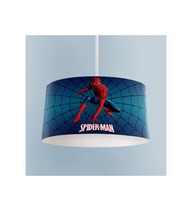 MEKTA HOME BEBEK VE ÇOCUK ODASI Spider Man Desenli Lacivert Avize