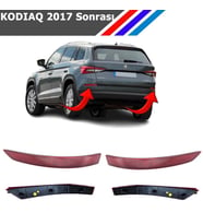 Otozet - Skoda Kodiaq Arka Tampon Reflektörü Sol Ve Sağ Takım 2017 Sonrası 565945105