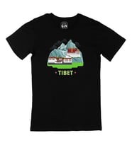 Tibet Siyah Tişört