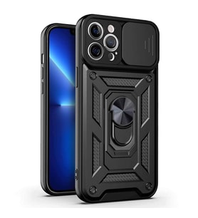 Microsonic Apple iPhone 13 Pro Kılıf Impact Resistant Siyah
