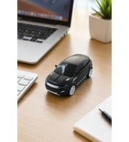 Spor Araba Tasarımlı 2.4G Kablosuz Optik Mouse - Siyah SUV Model